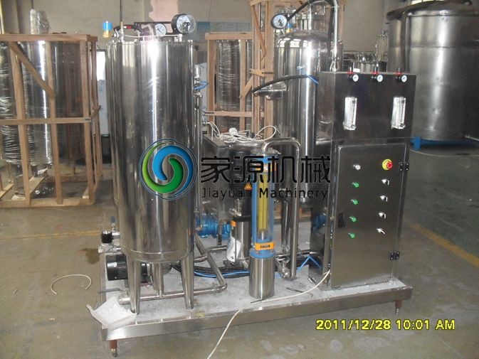 自動高圧炭酸飲料のミキサー 1000 - 6000 L/hr 1