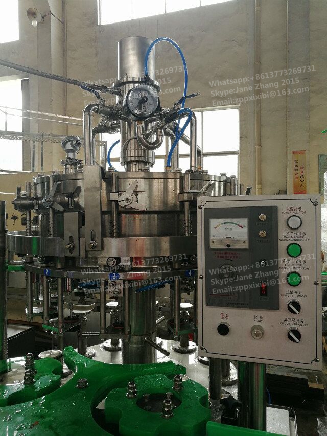 220V / 飲料/エネルギー飲み物のための機械を作る380Vガラス ビン 1
