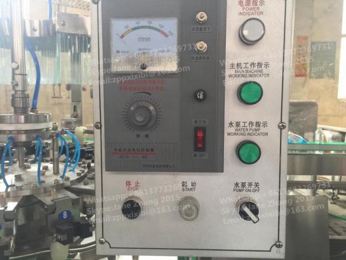 220V / 飲料/エネルギー飲み物のための機械を作る380Vガラス ビン 6