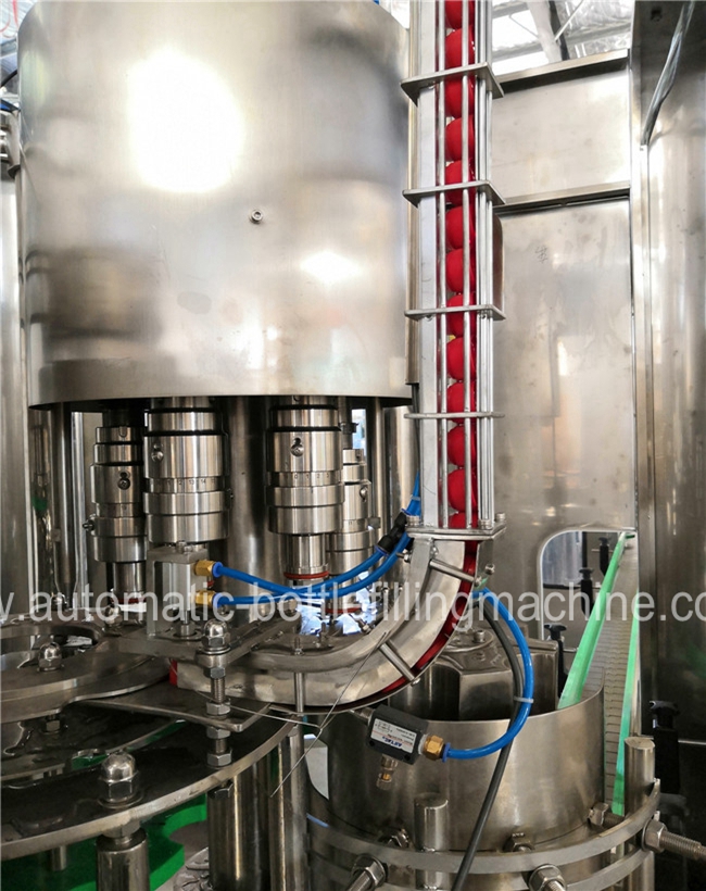 商業炭酸水・のびんの充填機、機械を作る産業炭酸水 2