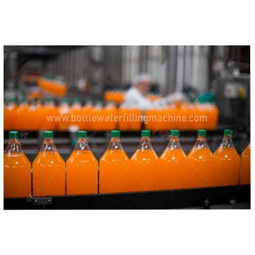 PET Bottle Orange Juice Filling Machine / Pineapple Mango Juice 14000BPH 2000ml