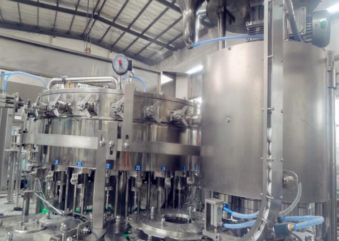 3000kgガラス ビンのタッチ画面制御を用いる炭酸塩化された飲み物の充填機 3