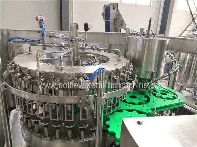 風味を付けられた炭酸化作用機械水ガラス ビン洗浄の満ちる分類ライン 1