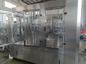 Fully Automatic Litchi Juice Packaging Machine , PET Plastic Bottle Beverage Filling Machine