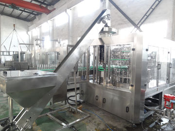 3 In 1 Monoblock 8kw Water Bottle Filling Machine For Glass Bottle Stainless Steel