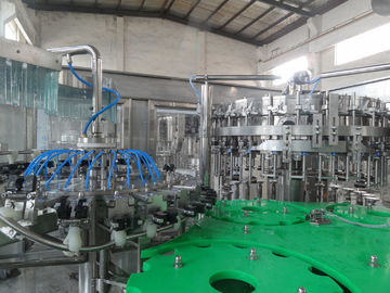 3 In 1 Monoblock 8kw Water Bottle Filling Machine For Glass Bottle Stainless Steel