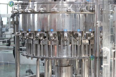 3 in 1 Carbonated Drink Filling Machine , Aseptic Soda Water Bottling Plant