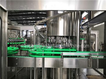 Flavored Carbonation Machine Water Glass Bottle Washing Filling Labeling Line