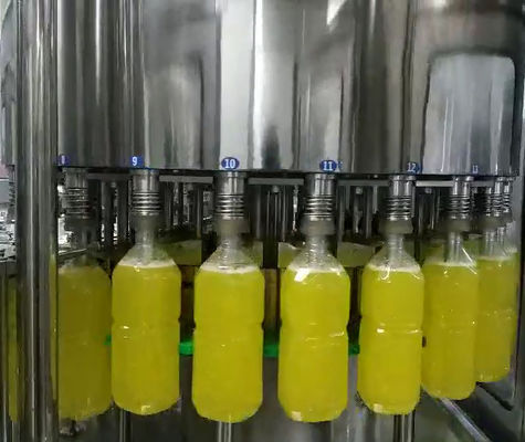 自動びん詰めにする茶飲み物ジュースの充填機の生産ライン